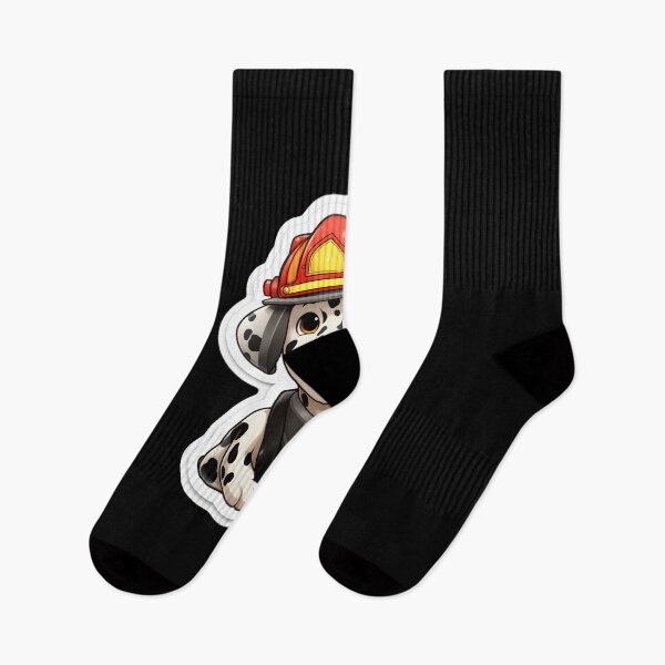 Item preview, Firefighter Dalmatian designed and sold by CUTEDOGGIEZ.