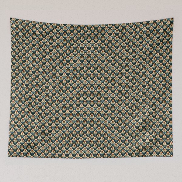 Item preview, Seamless Kanok Orange, Yellow, and White Serendipity designed and sold by HisoTorDesign.