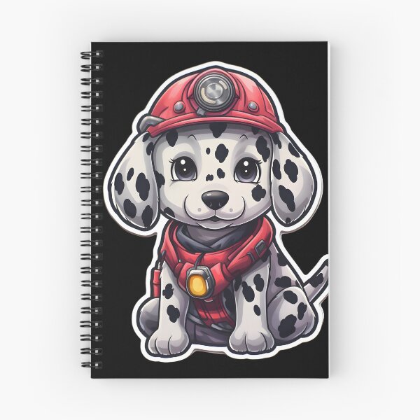 Item preview, Firefighter Carriage Puppy designed and sold by CUTEDOGGIEZ.
