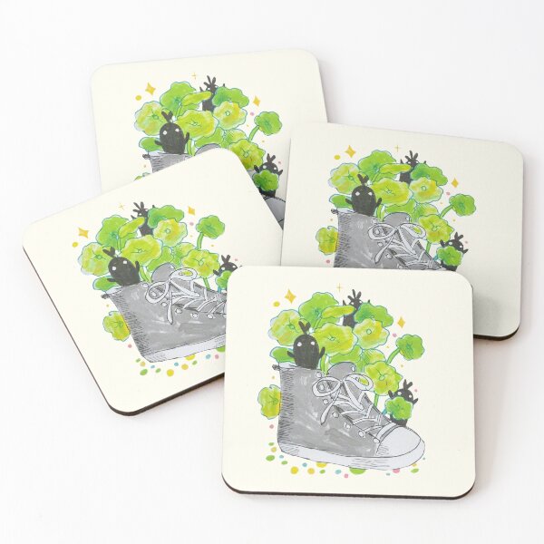 Item preview, Shoes with plants illustration  designed and sold by Artofmayara.