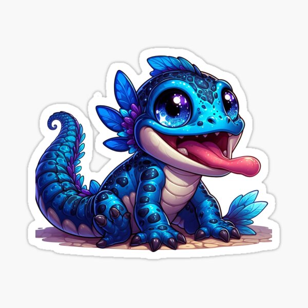 Item preview, Murloc Magic: Charmanter Gecko, inspiriert von WoW designed and sold by Canaba.