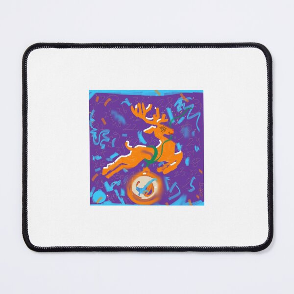 Item preview, A joyful deer runs designed and sold by art-pavvvuk.