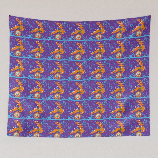 Item preview, A joyful deer runs designed and sold by art-pavvvuk.