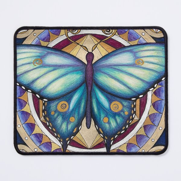 Item preview, Butterfly mandala designed and sold by Wolkenschiff.