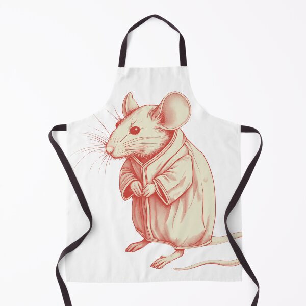 Item preview, Mouse in Pajamas - Coral designed and sold by LittleGoblinPrs.