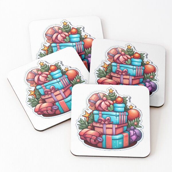 Item preview, Vibrant 3D Christmas Gift Patch designed and sold by DigitalPrism-Co.