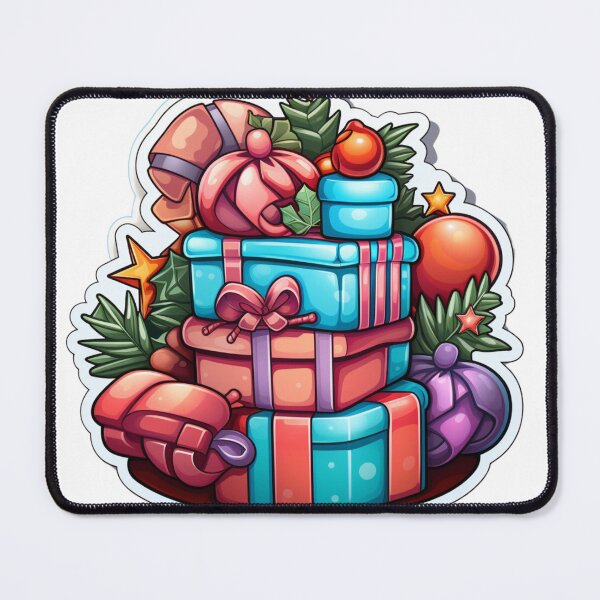 Item preview, Vibrant 3D Christmas Gift Patch designed and sold by DigitalPrism-Co.