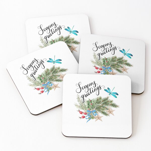 Item preview, Seasons Greetings Dragonfly designed and sold by tomorrowsart.
