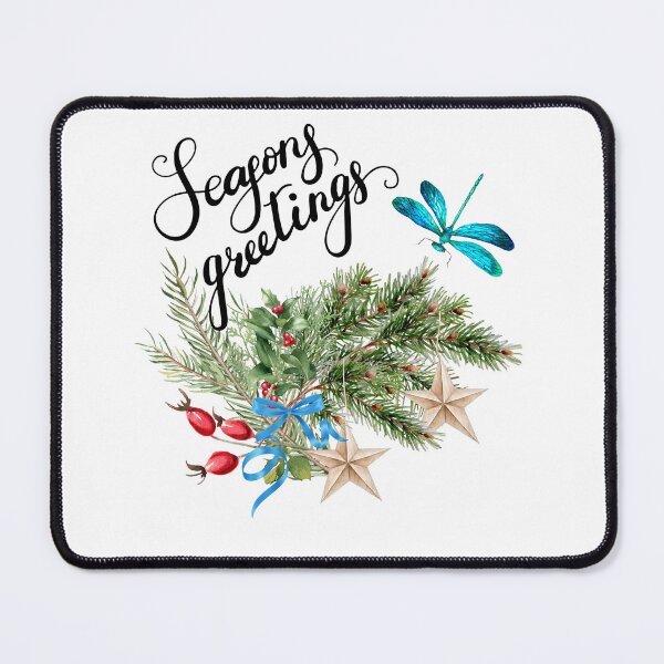 Item preview, Seasons Greetings Dragonfly designed and sold by tomorrowsart.