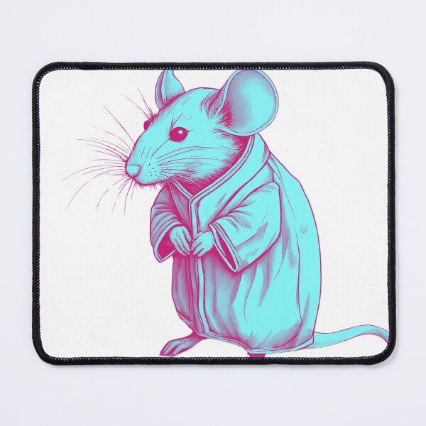 Item preview, Mouse in Pajamas - Blue and Purple designed and sold by LittleGoblinPrs.