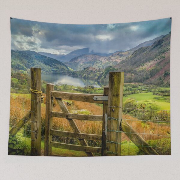 Item preview, Valley Gate Nant Gwynant Wales designed and sold by AJEvans.