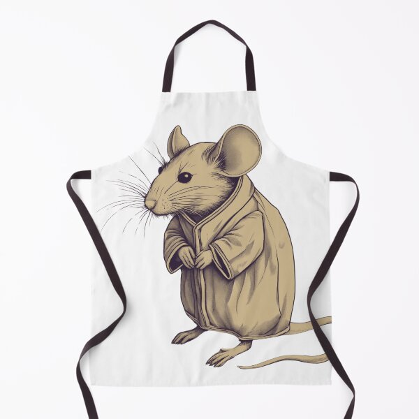 Item preview, Mouse in Pajamas - Sepia Brown designed and sold by LittleGoblinPrs.