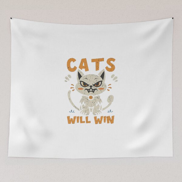 Item preview, Feline Cat Takeover Tee: Conquering the World designed and sold by RemyTub.