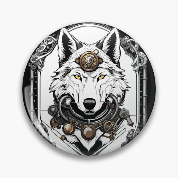 Item preview, Steampunk Wolf Doctor Space Suit Portrait designed and sold by EternalDelight1.