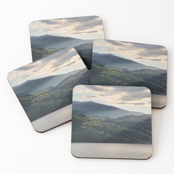 Item preview, Sunrise - Olden (Hopland) norwegian fjord designed and sold by ecchy.