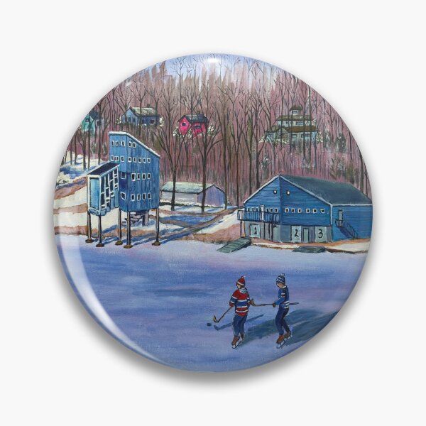 Item preview, Winter lake in Dartmouth, Nova Scotia designed and sold by TrudyFong.