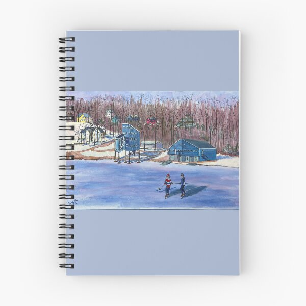 Item preview, Winter lake in Dartmouth, Nova Scotia designed and sold by TrudyFong.