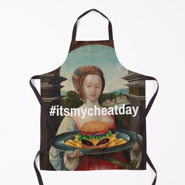 Item preview, It's My Cheat Day | Classic Art Meme designed and sold by savasanaqueen.