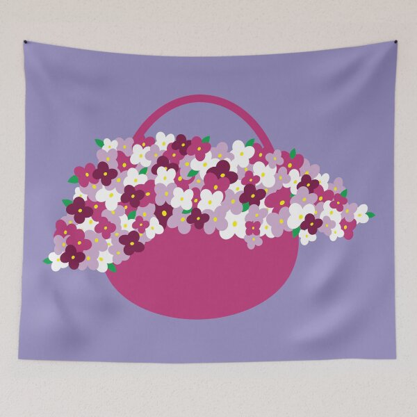 Item preview, A Basket Full of Cosmos designed and sold by twotoucans.