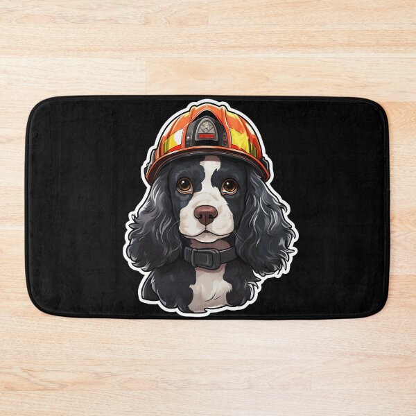 Artikelvorschau, Feuerwehrmann Springer Puppy entworfen und verkauft von CUTEDOGGIEZ.