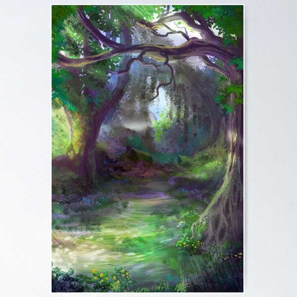 Item preview, Elven Forest designed and sold by J.K.Roots Art.
