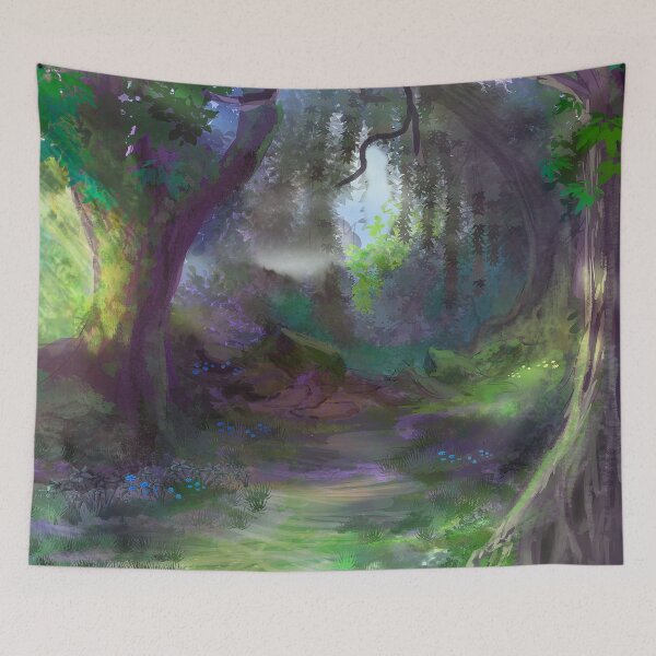 Item preview, Elven Forest designed and sold by J.K.Roots Art.
