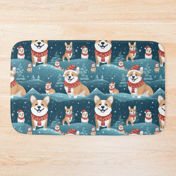Item preview, santa corgis designed and sold by KellerApparelCo.