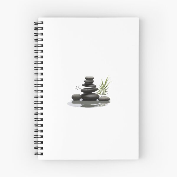Item preview, Zen Harmony: Elevate Your Space with Tranquil Cairn Designs on Redbubble designed and sold by Ignorant-Artist.
