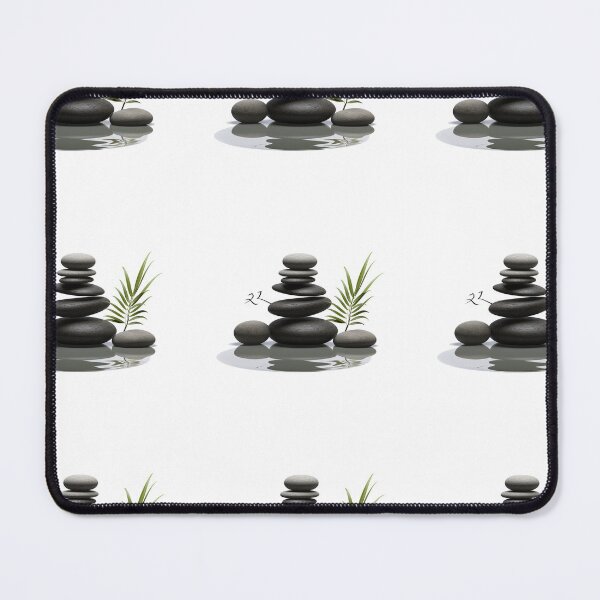 Item preview, Zen Harmony: Elevate Your Space with Tranquil Cairn Designs on Redbubble designed and sold by Ignorant-Artist.