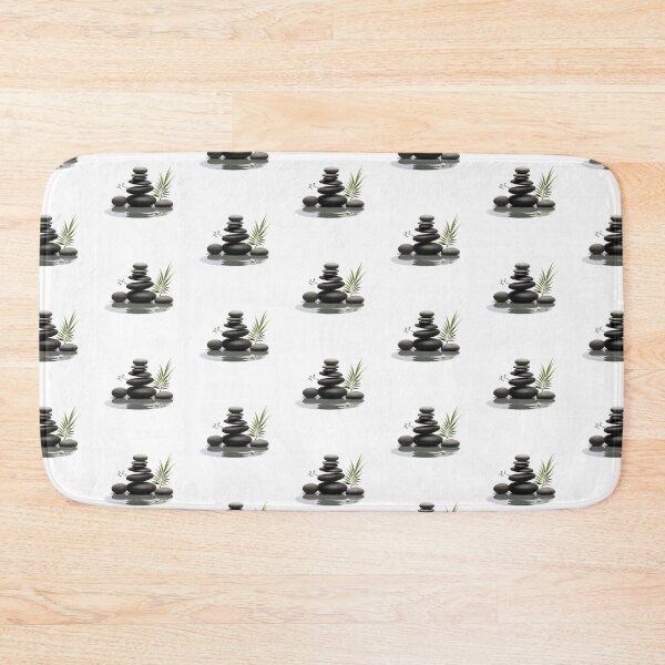 Item preview, Zen Harmony: Elevate Your Space with Tranquil Cairn Designs on Redbubble designed and sold by Ignorant-Artist.