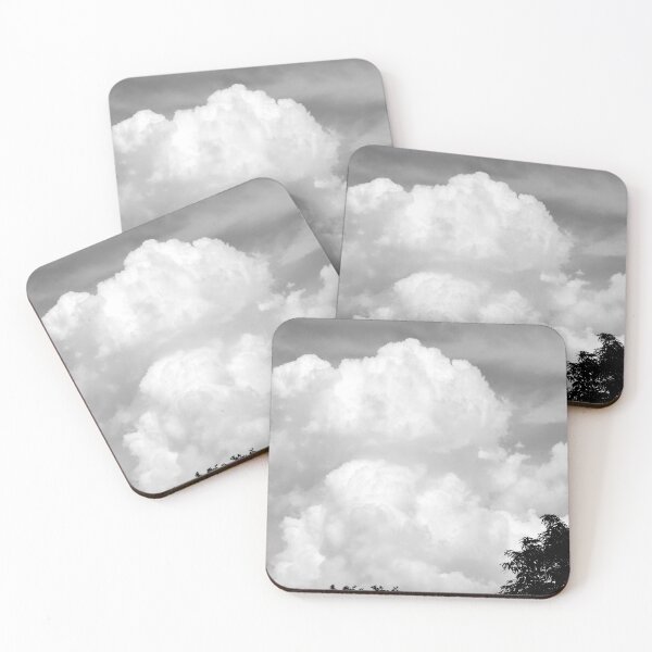 Item preview, Cloudy October Sky Black And White designed and sold by MercerImages.