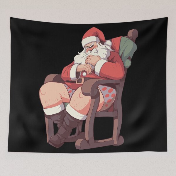 Item preview, Christmas Santa Claus Under Pants Angry Vex Funny Holiday designed and sold by DrawHandArt.