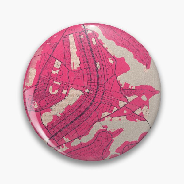 Item preview, Brasilia City Map of Brazil - Blossom designed and sold by deMAP.