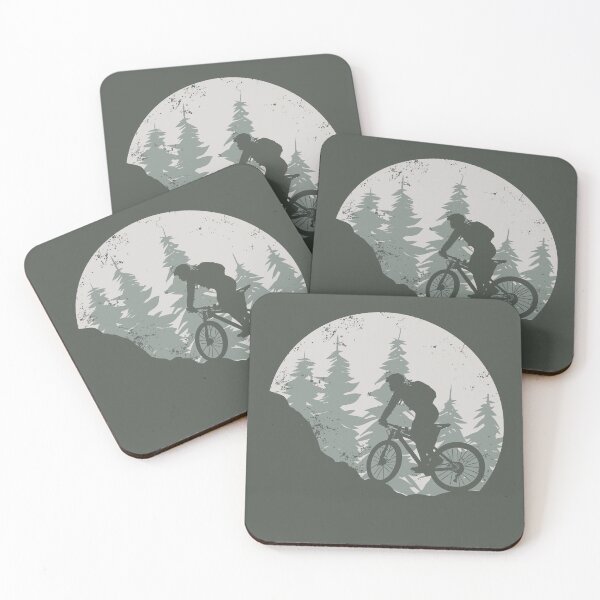 Item preview, Mountain bike illustration designed and sold by Michouprint.
