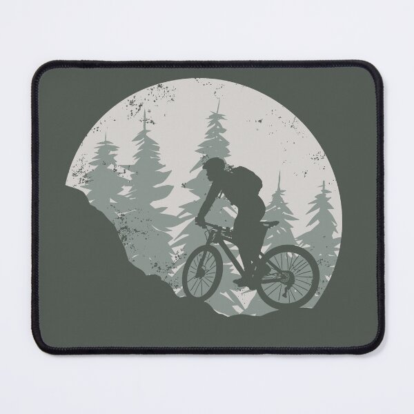 Item preview, Mountain bike illustration designed and sold by Michouprint.