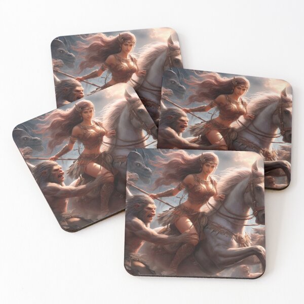 Item preview,  Woman Battles chimpansees designed and sold by hessel1.
