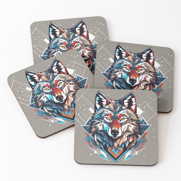 Item preview, Mystic Mosaic: Wolf in Motion designed and sold by NightshadeWolfs.