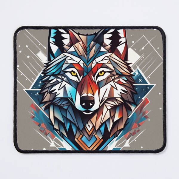 Item preview, Mystic Mosaic: Wolf in Motion designed and sold by NightshadeWolfs.