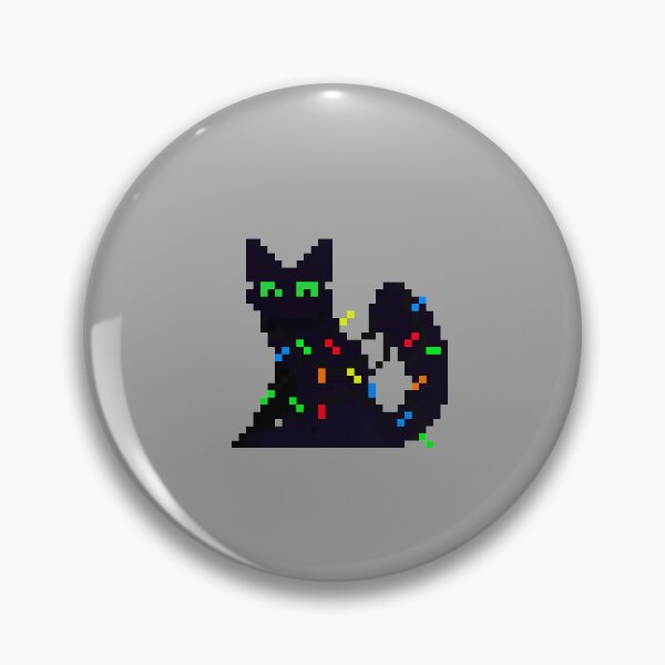 Item preview, Black Cat Tangled in Lights designed and sold by TheLynx72.