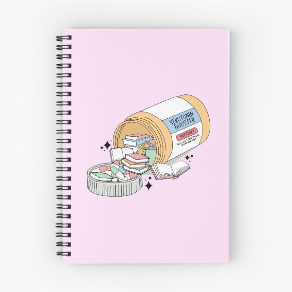 Item preview, Serotonin Booster Books Reading Aesthetic designed and sold by StickyBook.