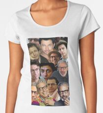 Camiseta premium de cuello ancho Jeff goldblum