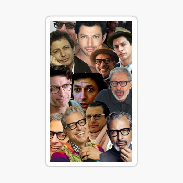 Jeff goldblum Sticker