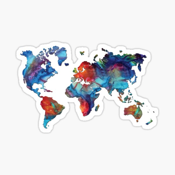 Prythian Map Sticker for Sale by Liv Merenberg