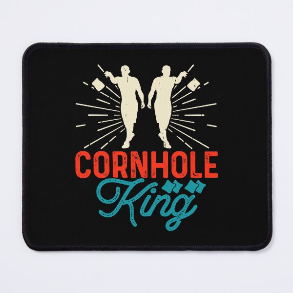 Item preview, Cornhole King Design - Baggo Team Bean Bag Toss Game - Funny Cornhole Player Vintage designed and sold by naworas.