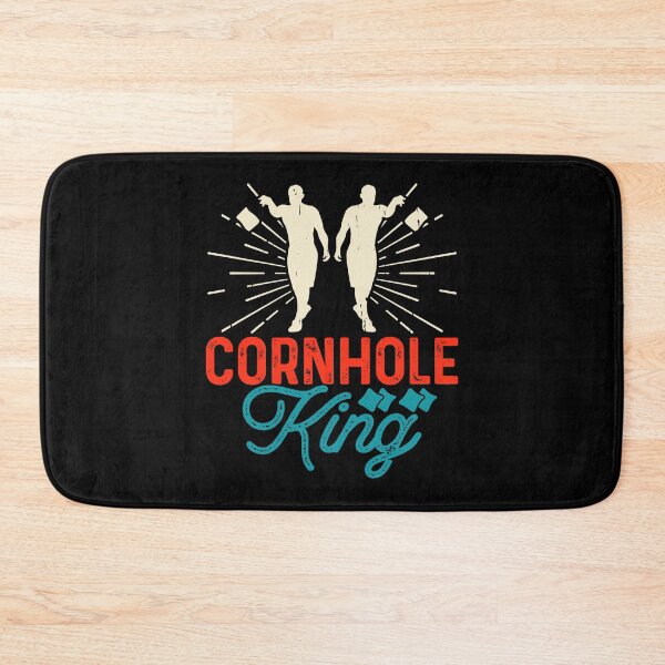 Item preview, Cornhole King Design - Baggo Team Bean Bag Toss Game - Funny Cornhole Player Vintage designed and sold by naworas.