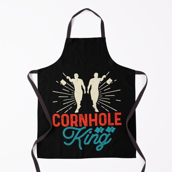 Item preview, Cornhole King Design - Baggo Team Bean Bag Toss Game - Funny Cornhole Player Vintage designed and sold by naworas.