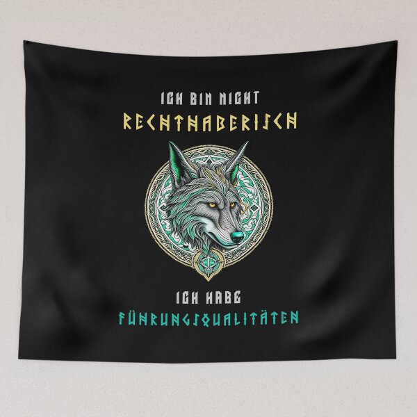 Item preview, I'm not bossy, I have leadership qualities. Saying in German - funny designed and sold by Pflugart.