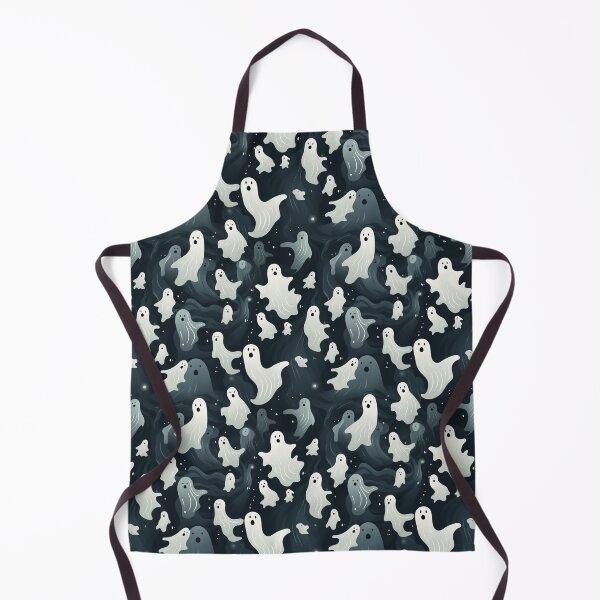 Item preview, Spooky Ghost Pattern designed and sold by Laughing At Leaves.
