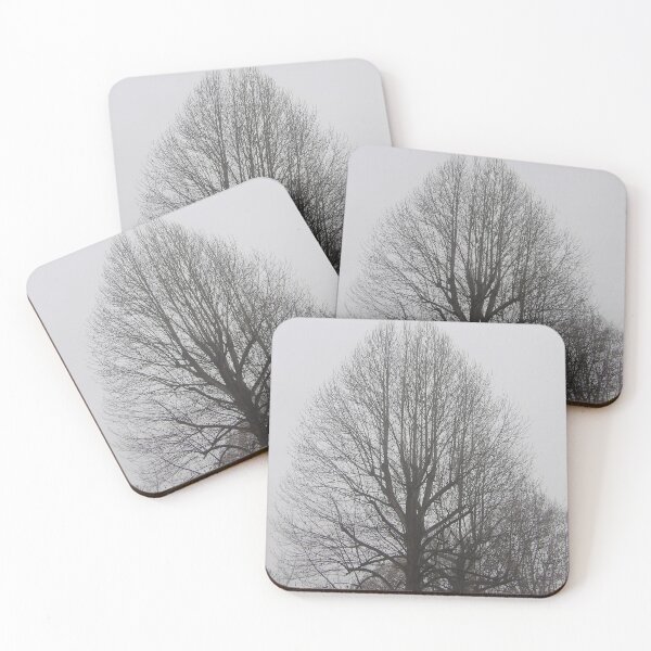 Item preview, Tulip Tree on a Foggy Winter Morning designed and sold by gistinker.