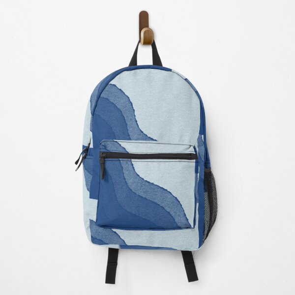 Item preview, Different Waves in Blue designed and sold by YWILLISART.